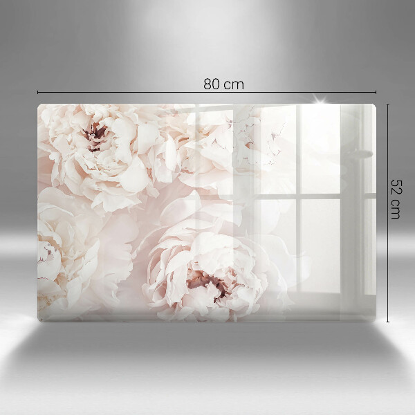 Worktop saver Pastel peonies