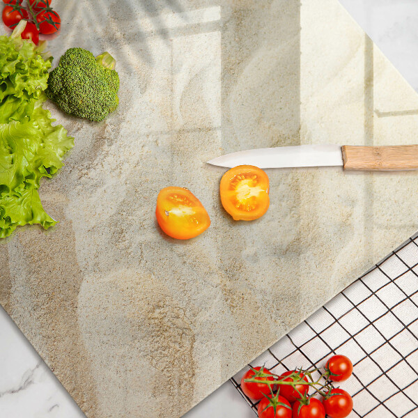 Worktop saver Palm sand and leaves