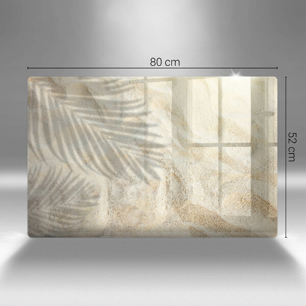 Worktop saver Palm sand and leaves