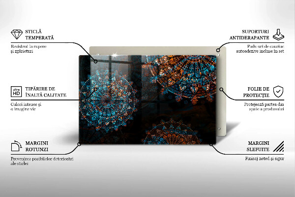 Worktop saver Boho Vintage Circles