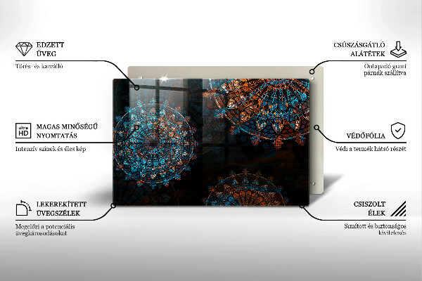Worktop saver Boho Vintage Circles
