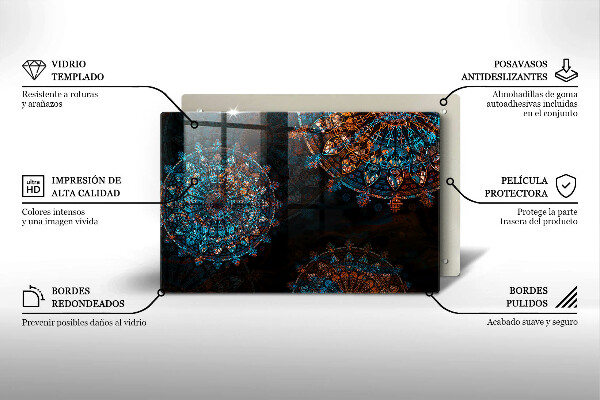 Worktop saver Boho Vintage Circles