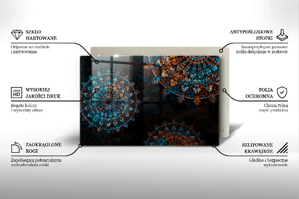 Worktop saver Boho Vintage Circles