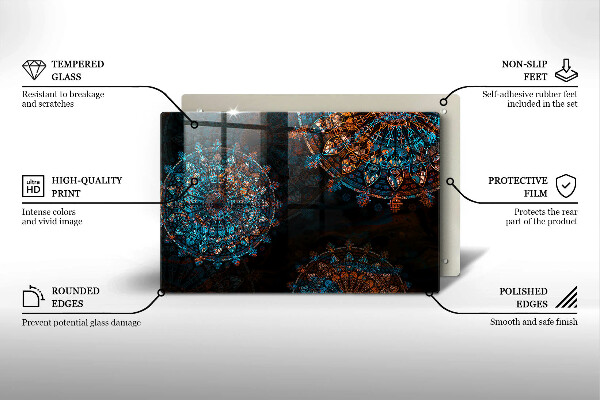 Worktop saver Boho Vintage Circles