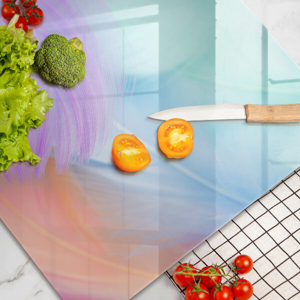 Worktop saver Pastel feathers