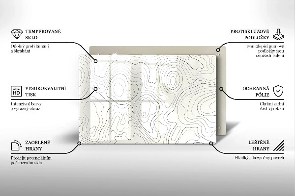Worktop saver Line-art design