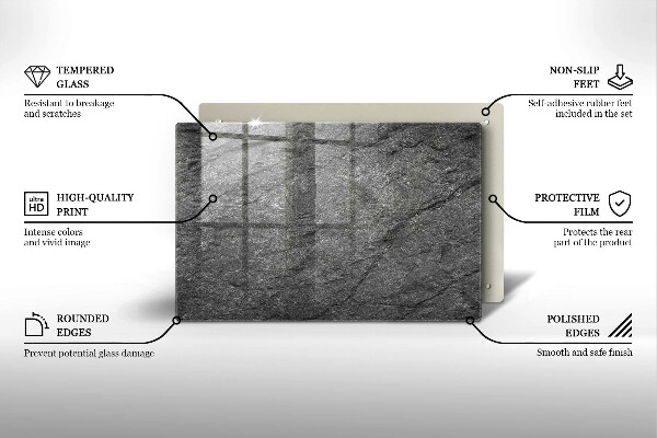 Worktop saver Stone texture