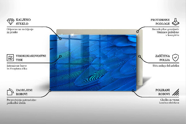 Worktop saver Bird feathers