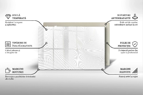 Worktop saver Modern Line pattern