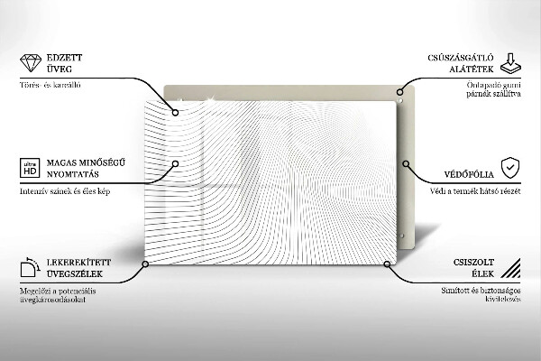 Worktop saver Modern Line pattern
