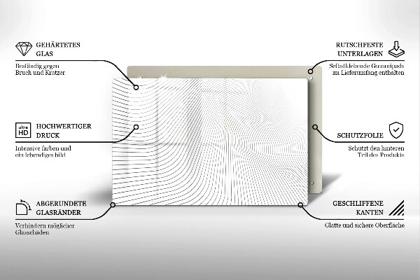 Worktop saver Modern Line pattern