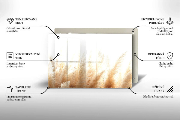 Worktop saver Pampas grass