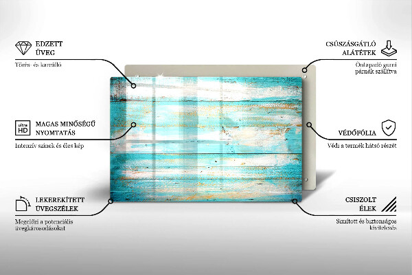 Worktop saver Vintage wood boards