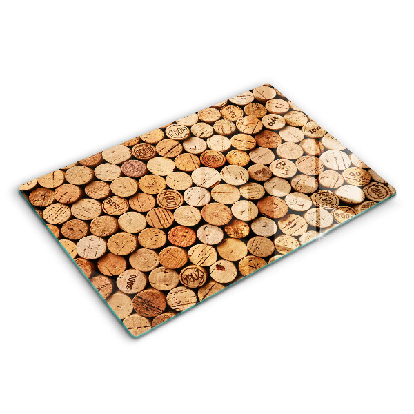 Worktop saver Wine corks pattern