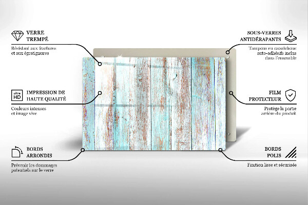 Worktop saver Old vintage boards