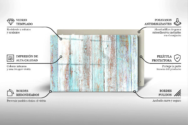 Worktop saver Old vintage boards