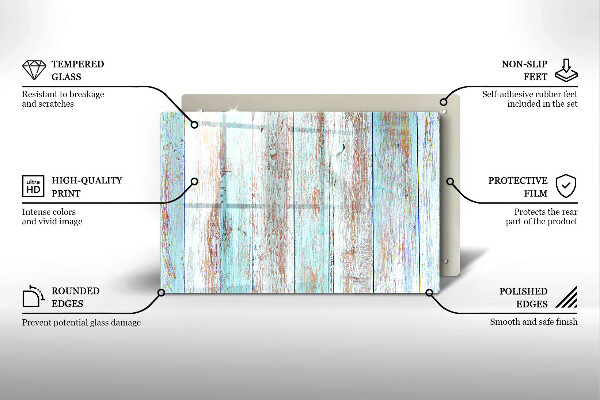Worktop saver Old vintage boards