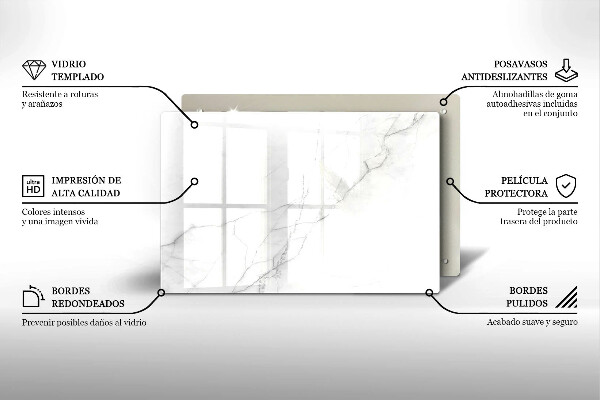 Worktop saver Marble stone background