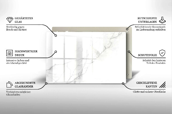 Worktop saver Marble stone background