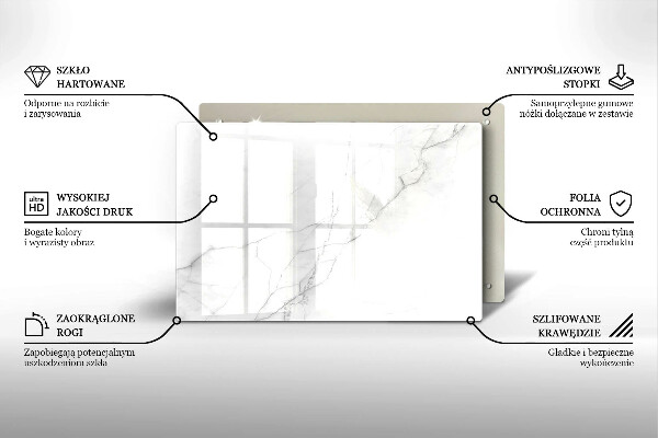 Worktop saver Marble stone background