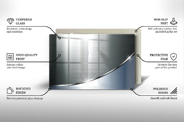 Worktop saver Pattern metal abstraction