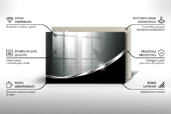 Worktop saver Abstraction with metal