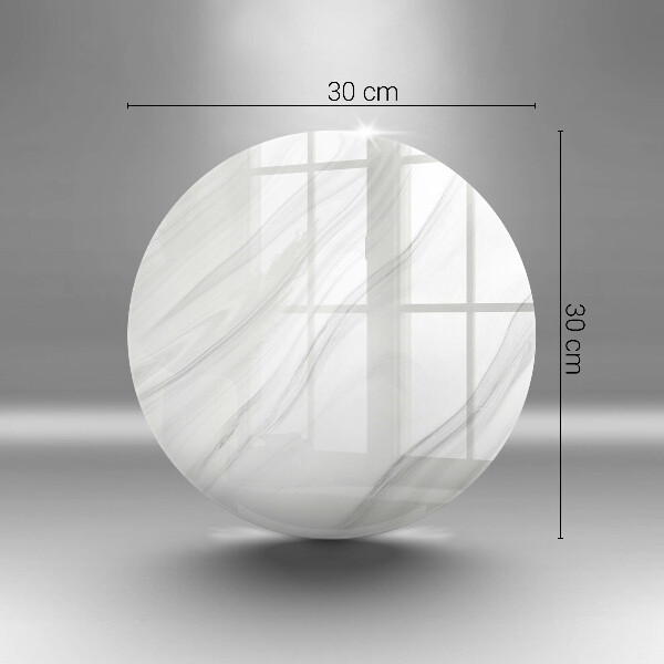 Chopping board glass Delicate marble