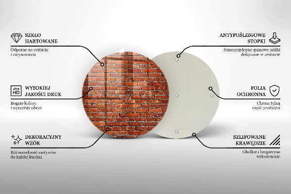 Chopping board glass Wall wall wall