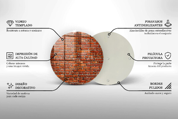 Chopping board glass Wall wall wall