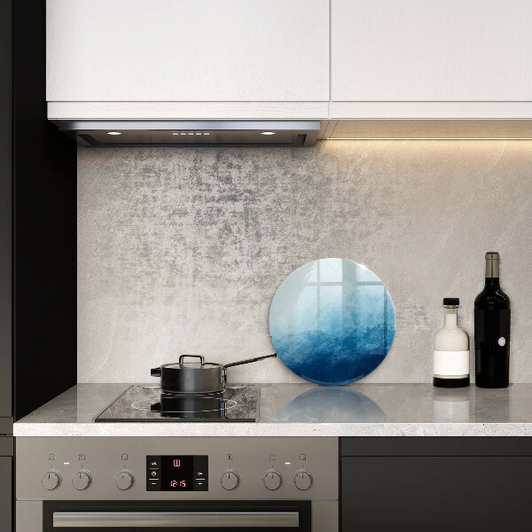 Chopping board glass Abstract background