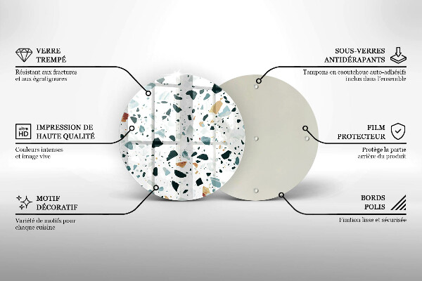 Chopping board Bright stone