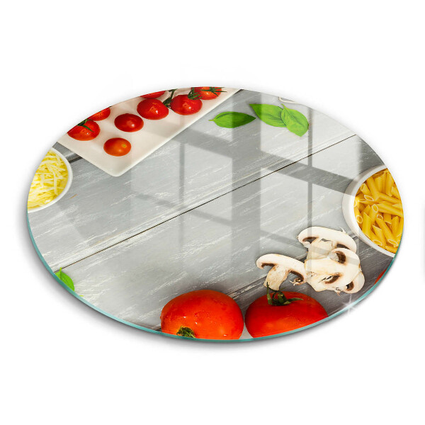 Chopping board glass Kitchen food