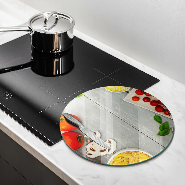 Chopping board glass Kitchen food