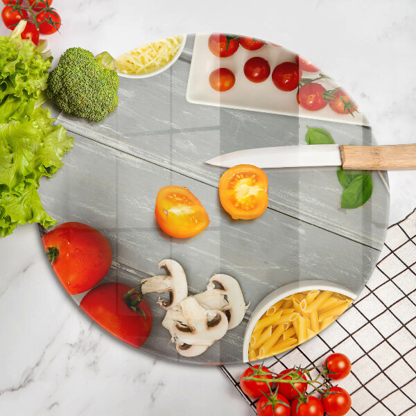 Chopping board glass Kitchen food