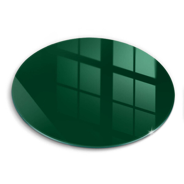 Chopping board glass Green color