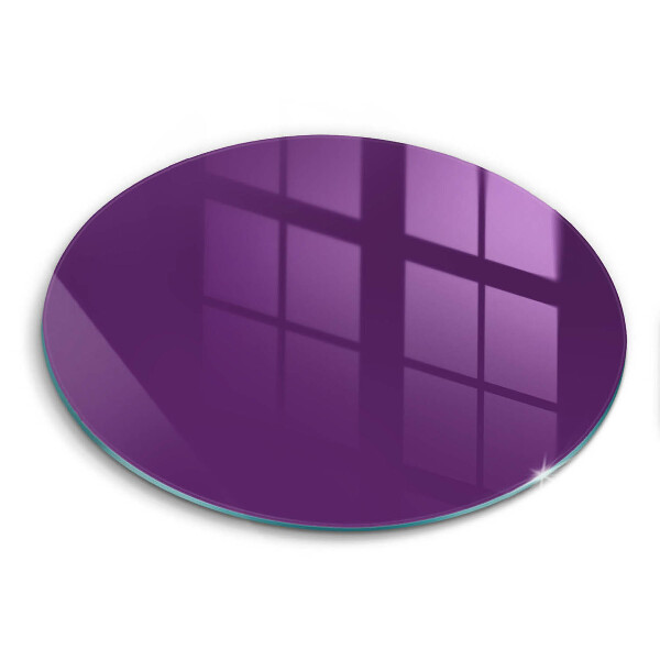 Chopping board glass Violet colour