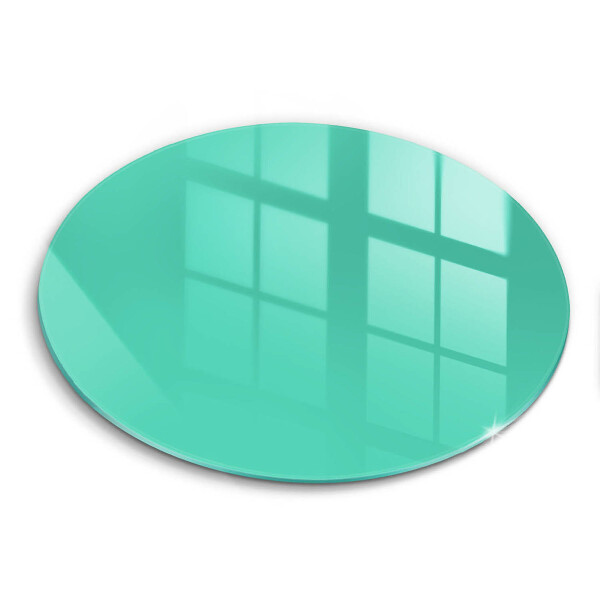 Chopping board glass Green color