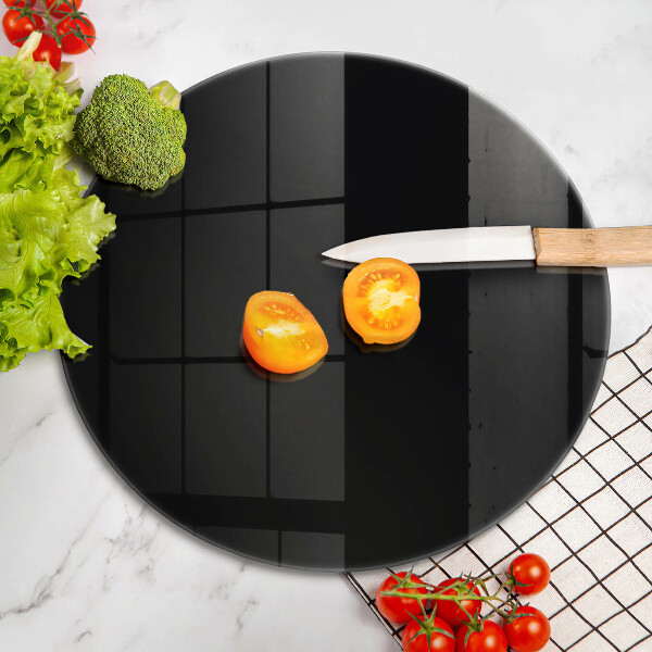 Chopping board glass Black colour