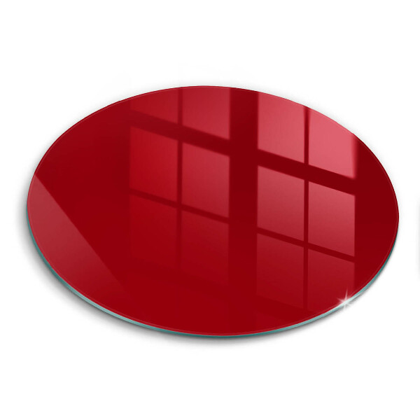 Chopping board glass Red colour