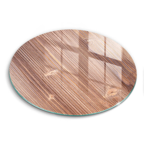 Chopping board glass Natural wood