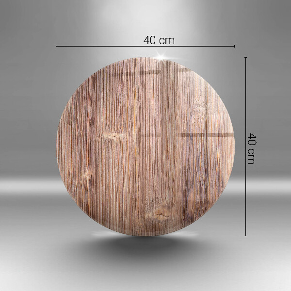 Chopping board glass Natural wood