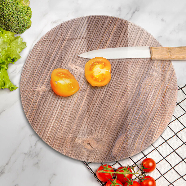 Chopping board glass Natural wood
