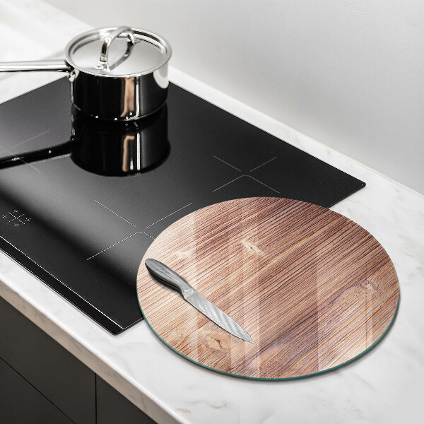 Chopping board glass Natural wood