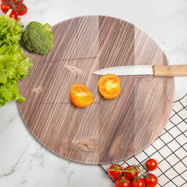 Chopping board glass Natural wood