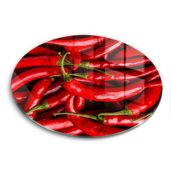 Chopping board Hot chili peppers