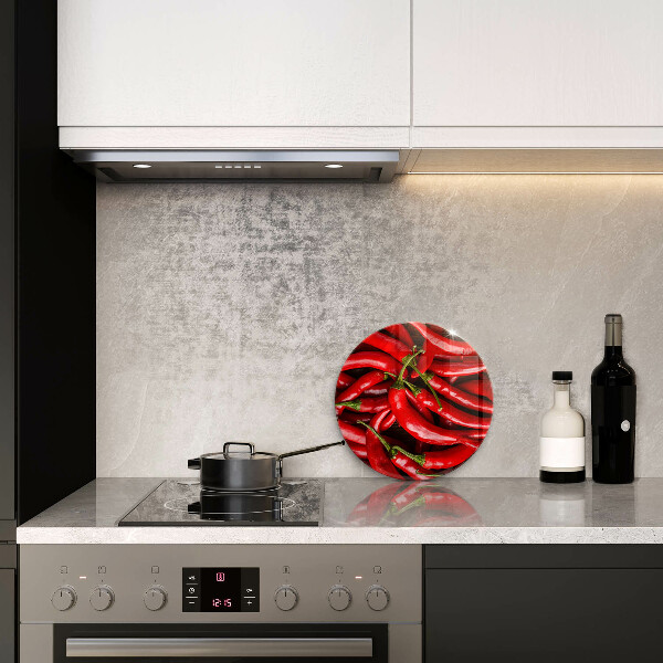 Chopping board Hot chili peppers