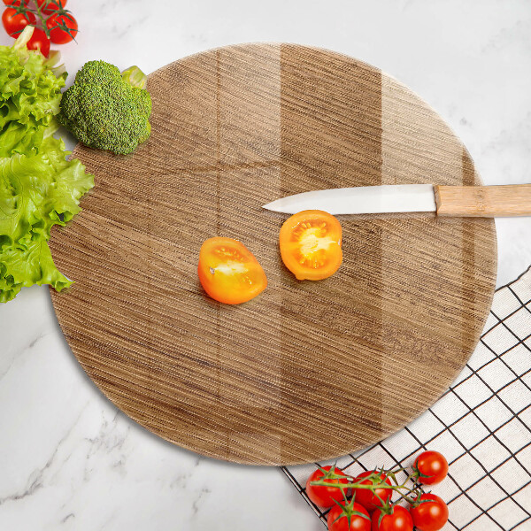 Chopping board glass Wood texture board