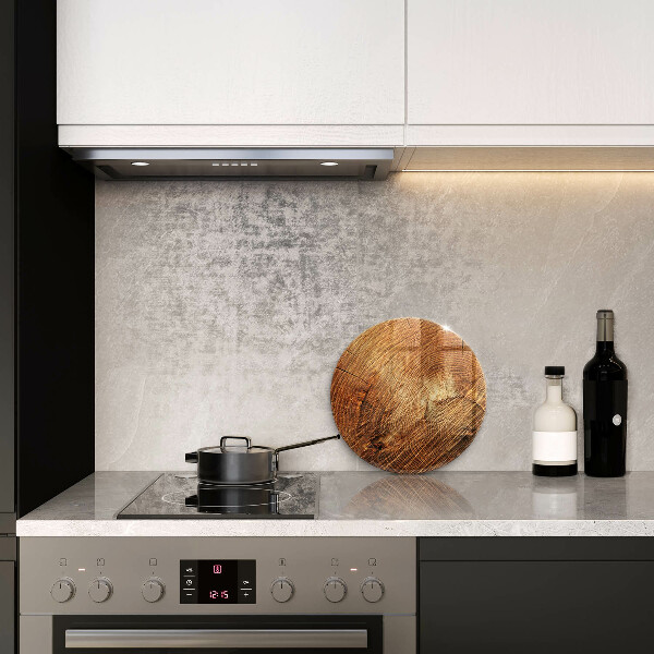 Chopping board glass Wood grain