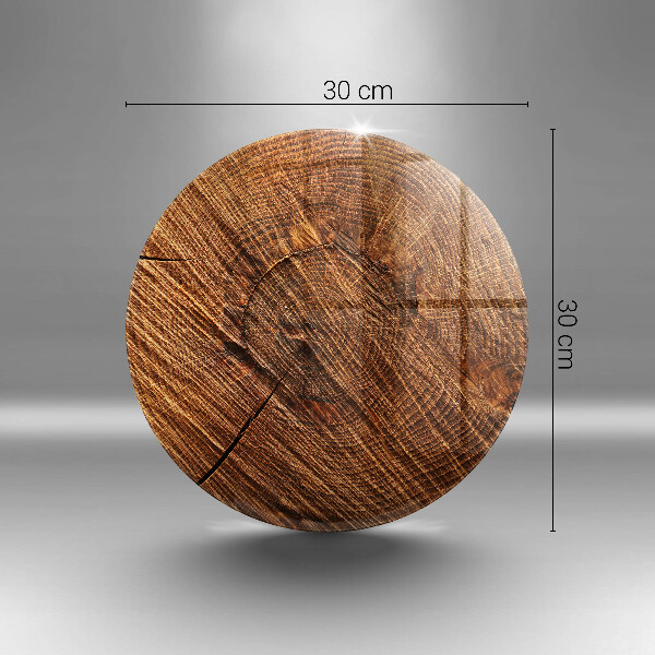 Chopping board glass Wood structure