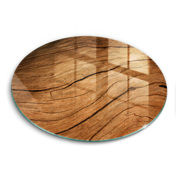 Chopping board glass Wood board texture